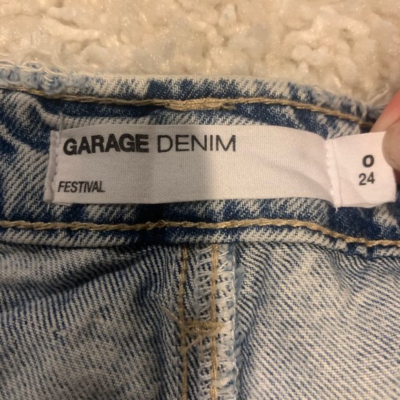 Garage Festival Jean Shorts - Picture 4 of 4